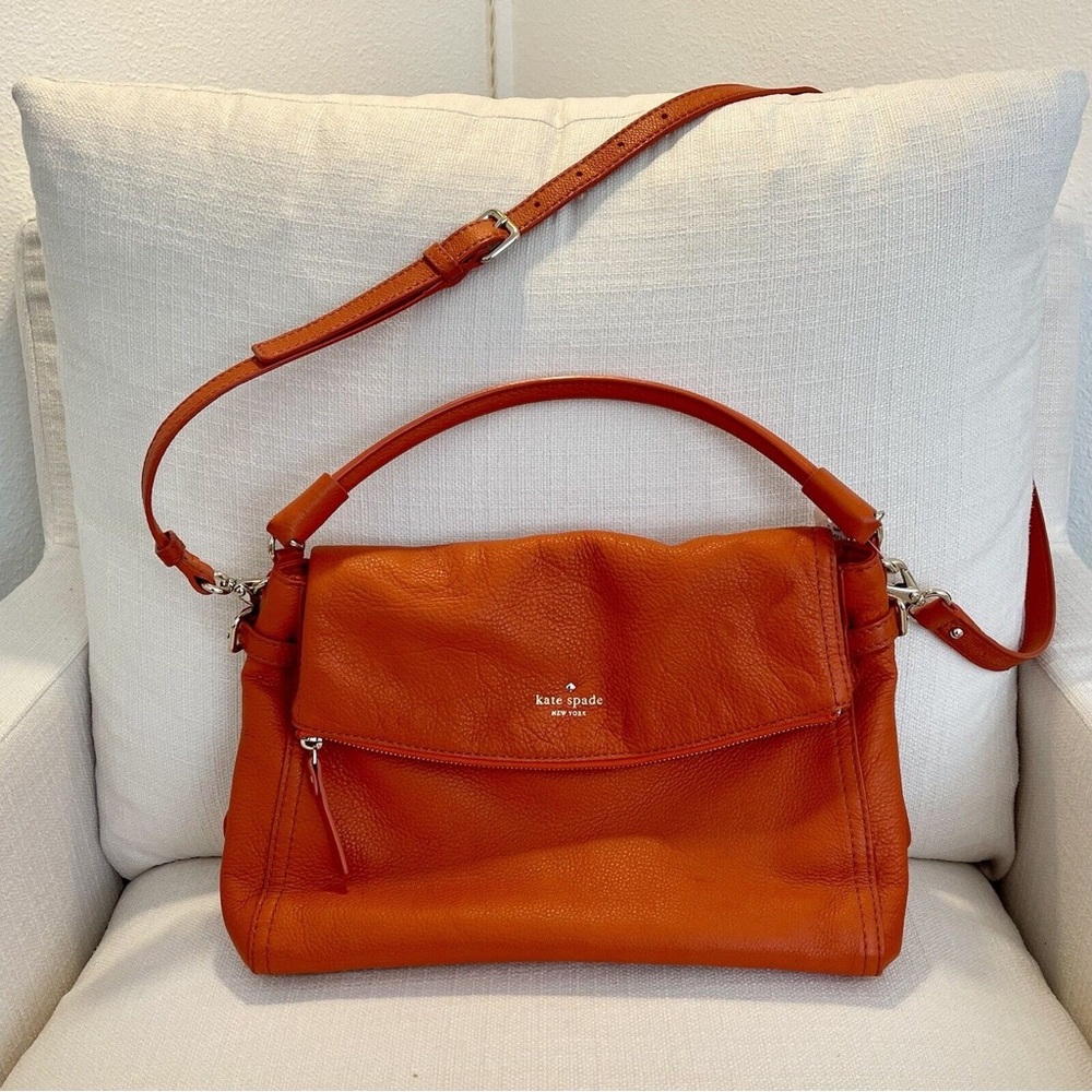 Kate Spade New York Cobble Hill Little Minka Bag Orange